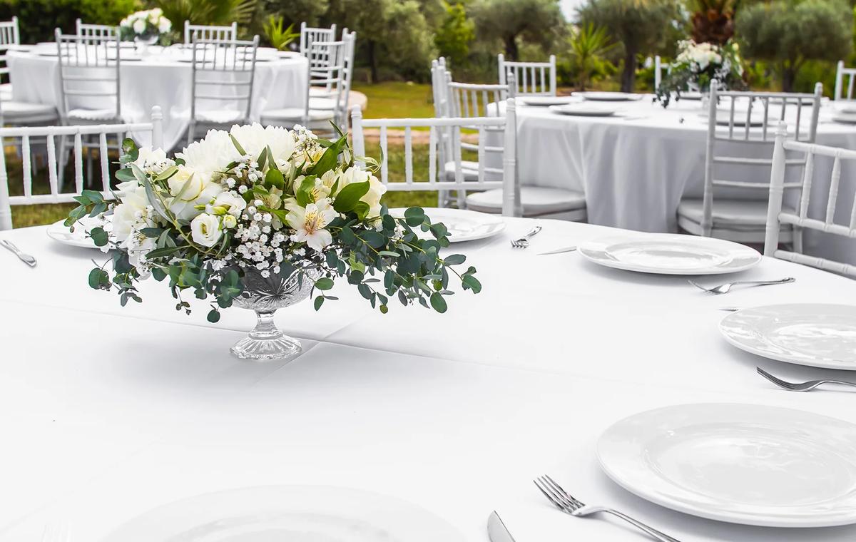 luxury wedding reception