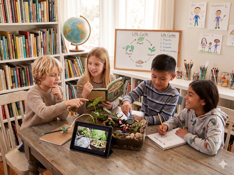 More Than a Co-op. A Place Where Children Grow in Faith and Confidence.