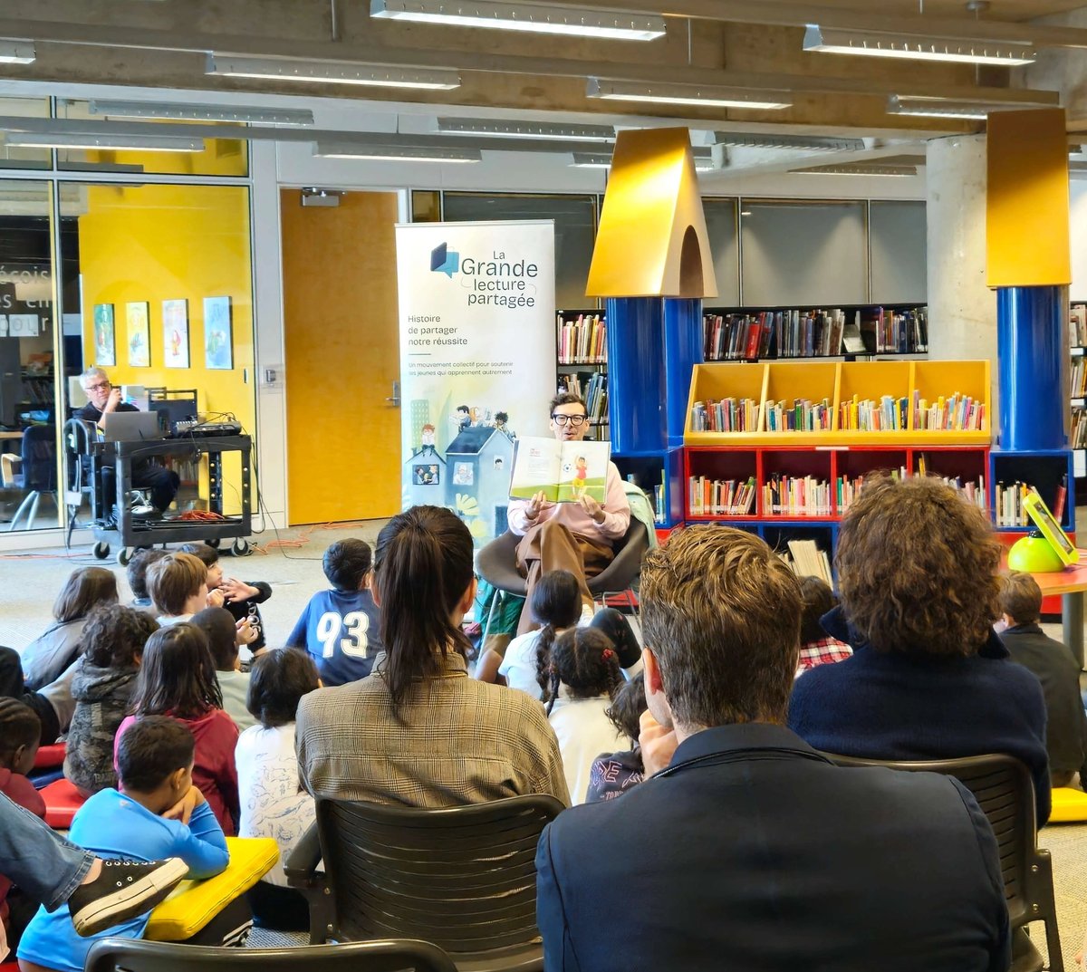 lecture ar simon boulerice a la grande bbliothue