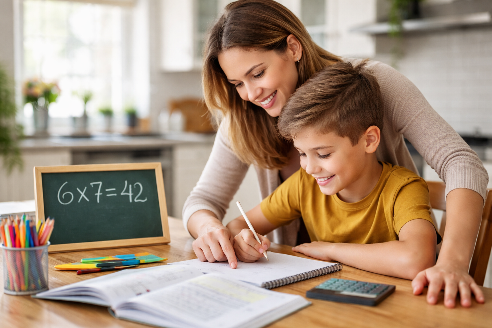 Les tables de multiplications