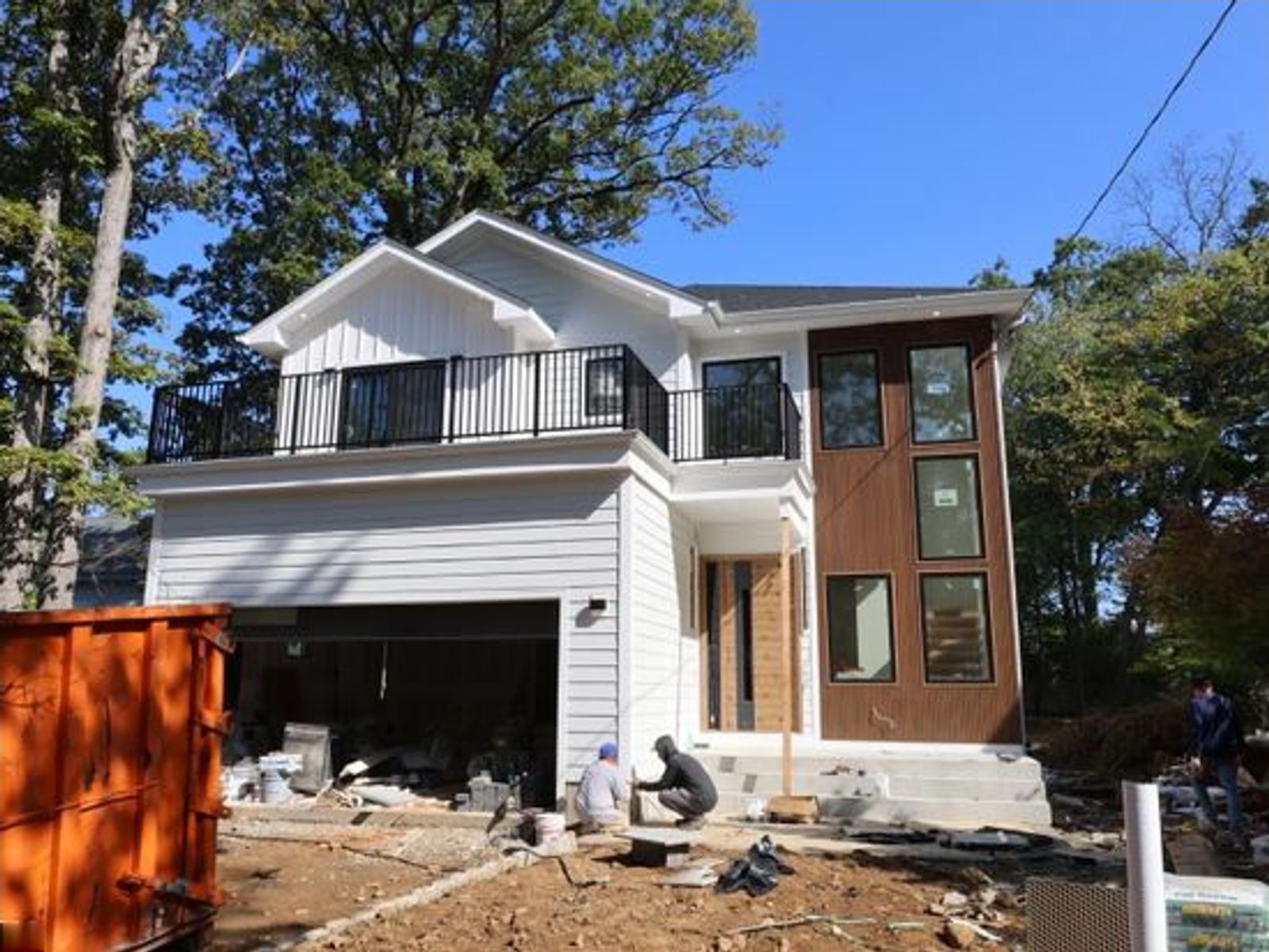 36 Wilson Ter, Livingston, during construction