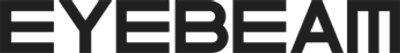 Eyebeam's logo in black and white