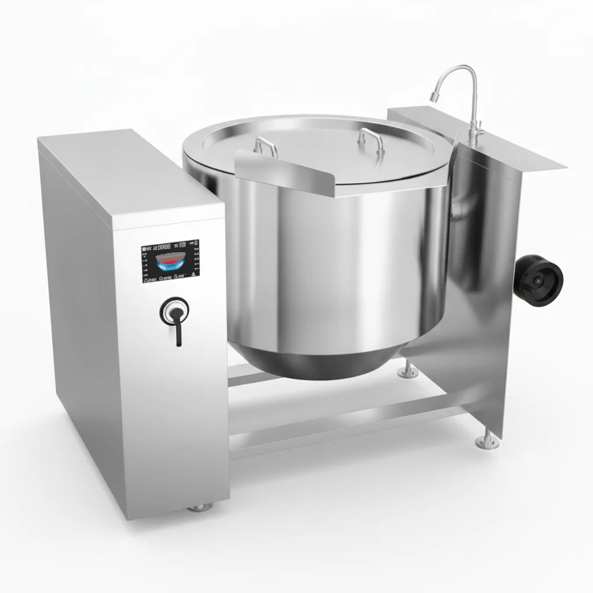 Tilting Induction Soup Cooker