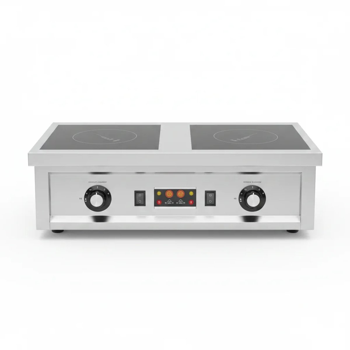 Double Tabletop Induction Built-in Flat Cooker