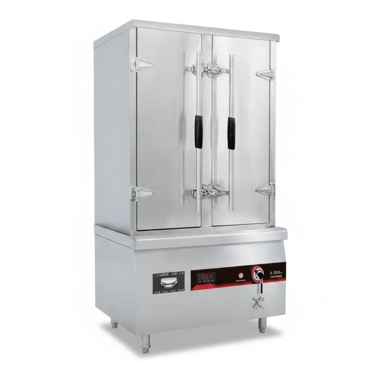 Freestanding Double Door Induction Rice Steamer
