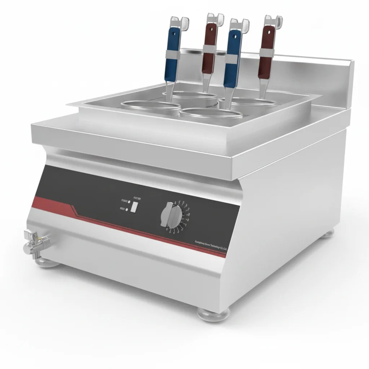 Tabletop 4 Holes Induction Pasta Cooker