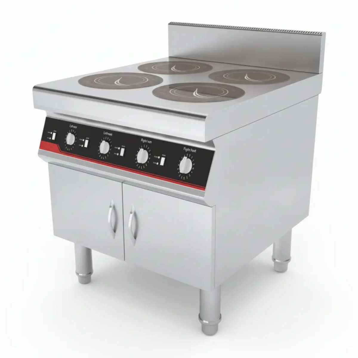 Freestanding induction Four Burners