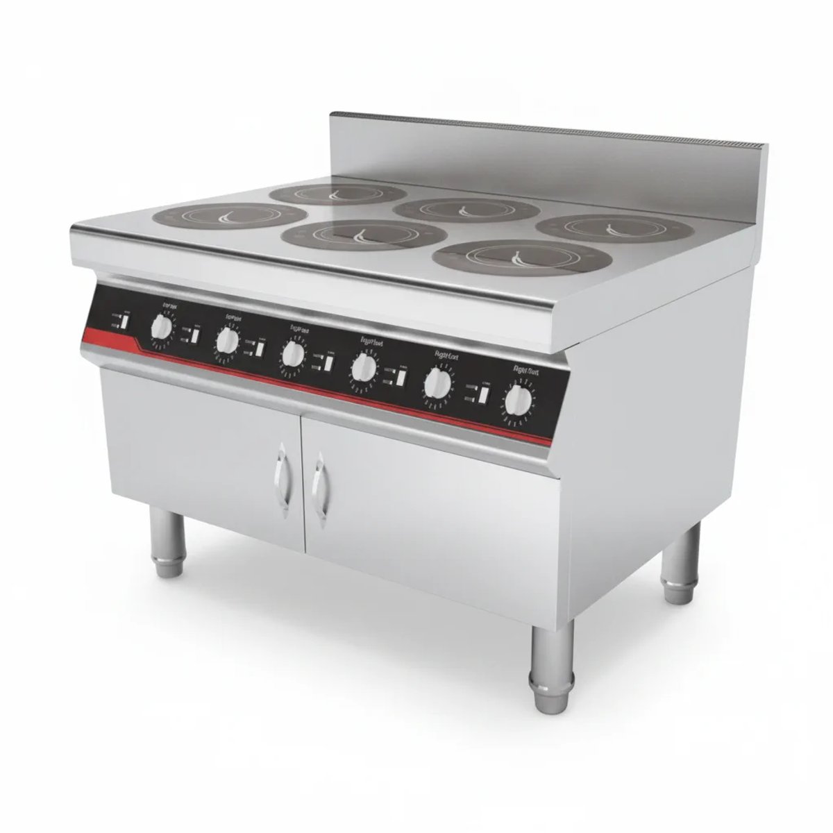 Freestanding Induction Six Burners