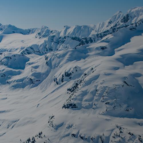 bobbie burns mountain range covered in snow