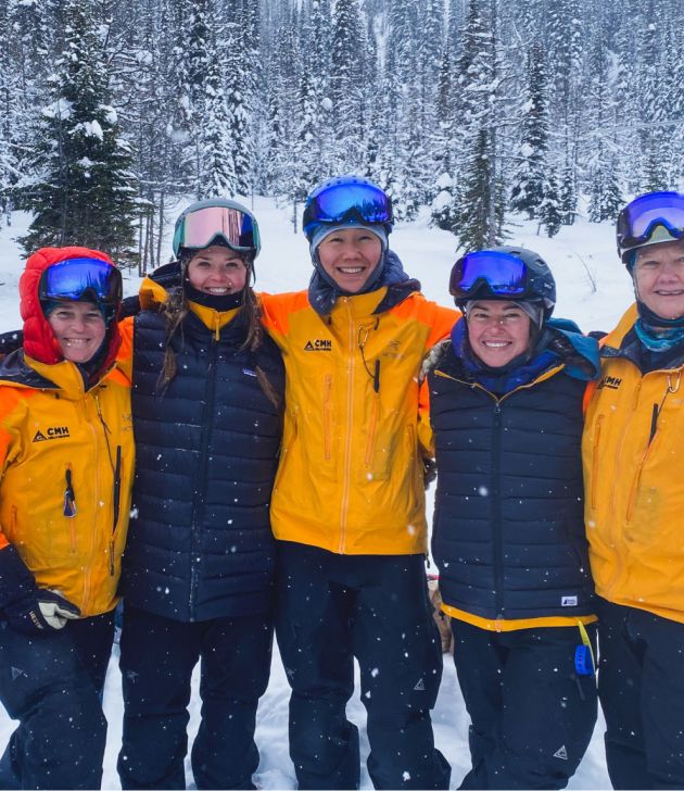 All-Women's Heli-Skiing | CMH Heli-Skiing