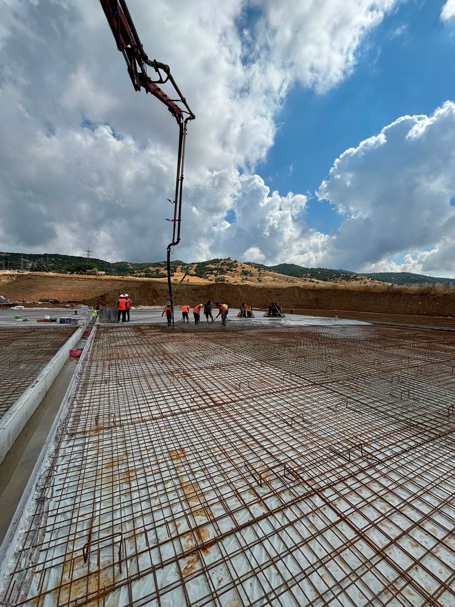 Saha Betonu İmalat Aşamaları