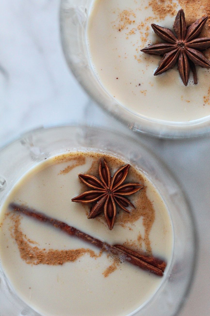 Cocktail Eggnog au saladier, pour dix