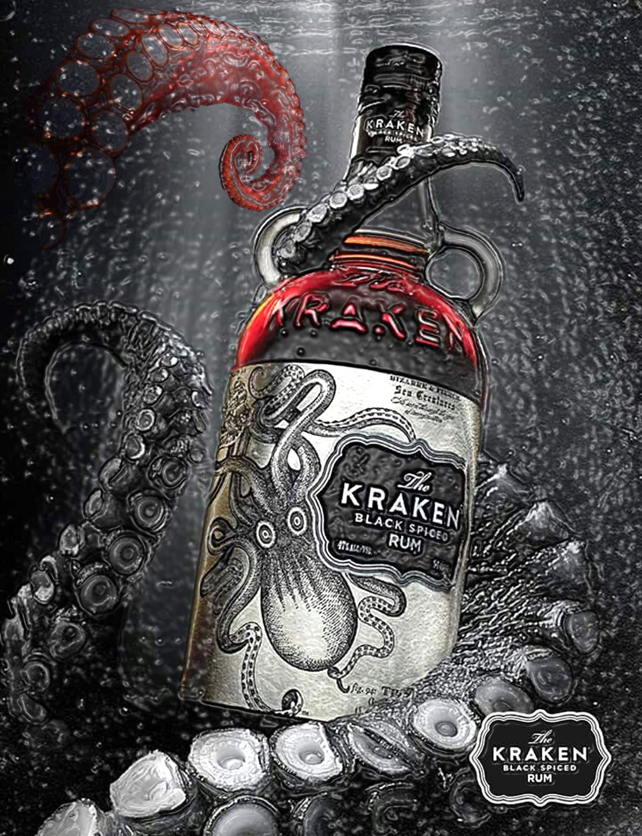Rhum épicé — Kraken Black Spiced Rum — image 2