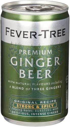 Ginger Beer — Fever-Tree (24 canettes de 15 cl)