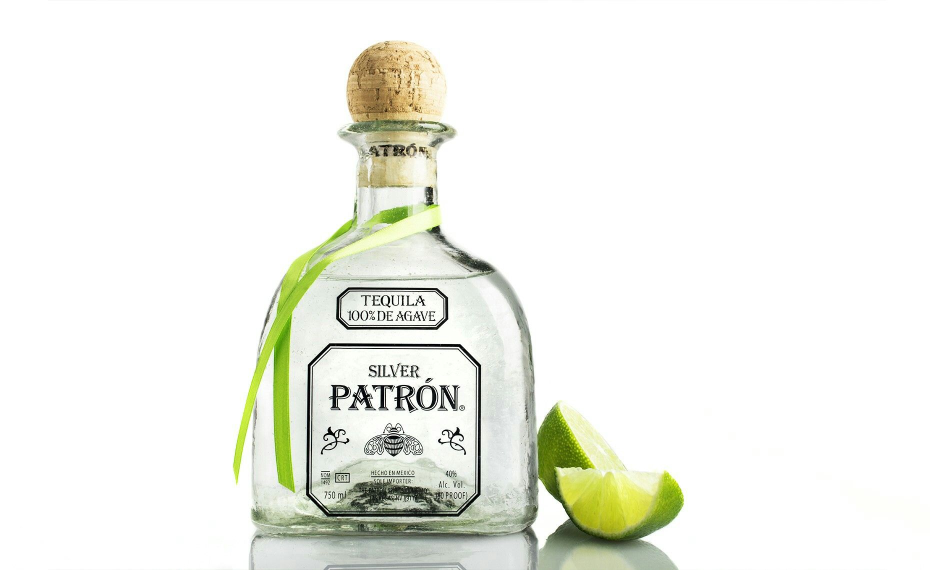 Patrón Silver — Tequila 100 % agave — image 2