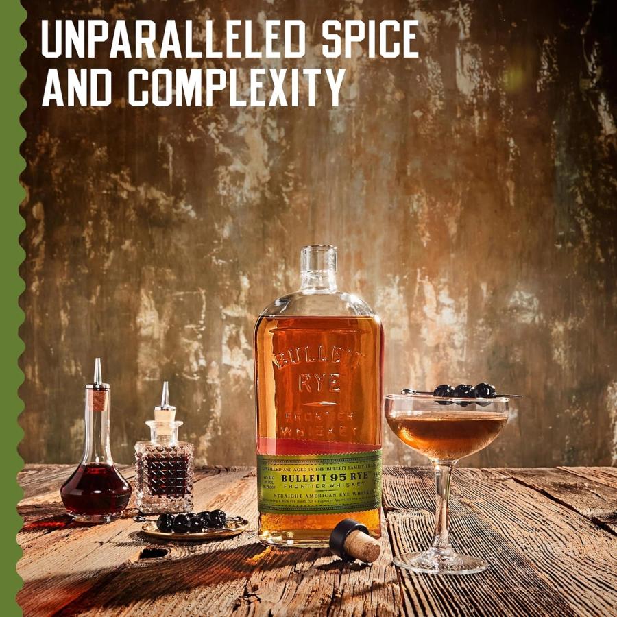 Rye whiskey — Bulleit 95 Rye — image 3