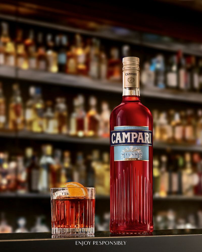 Campari — Bitter italien 1L