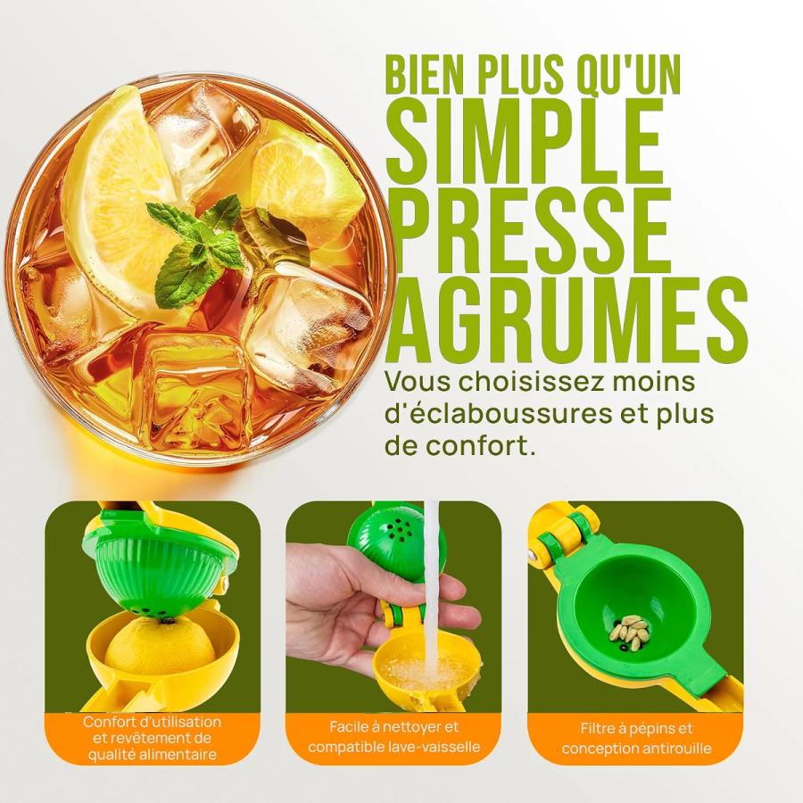 Presse-agrumes à main — Zulay Kitchen 2 en 1 — image 4