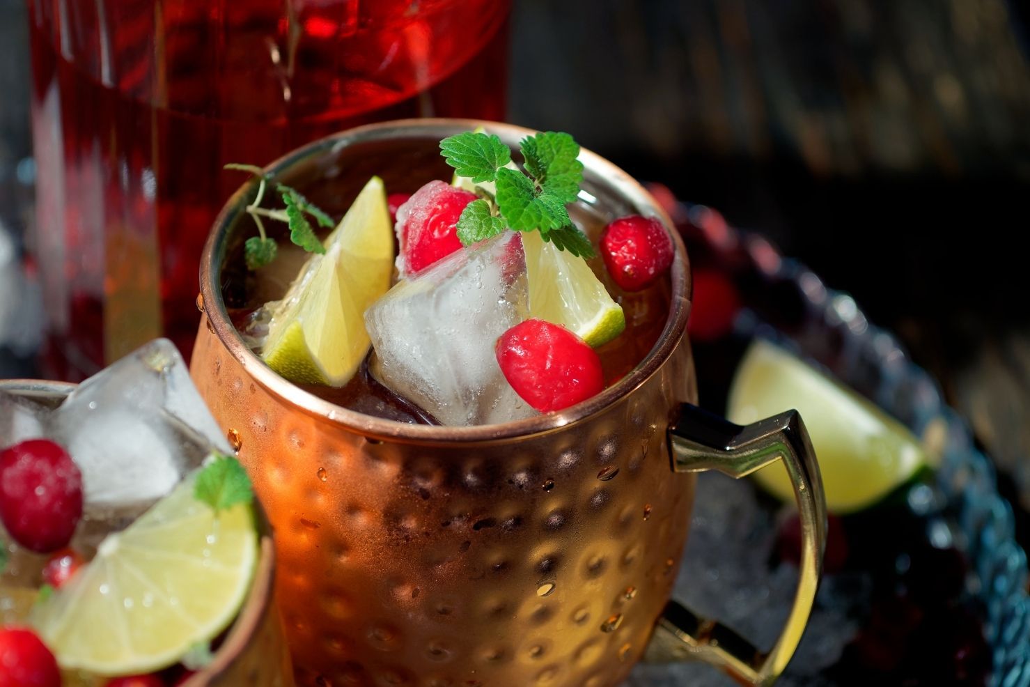 Pomme-Cranberry Moscow Mule