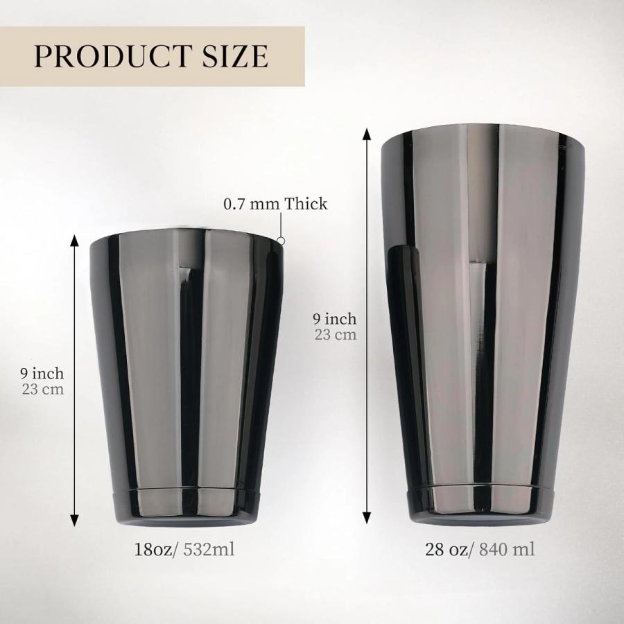 Boston shaker — Jettory 50 + 80 cl — image 2