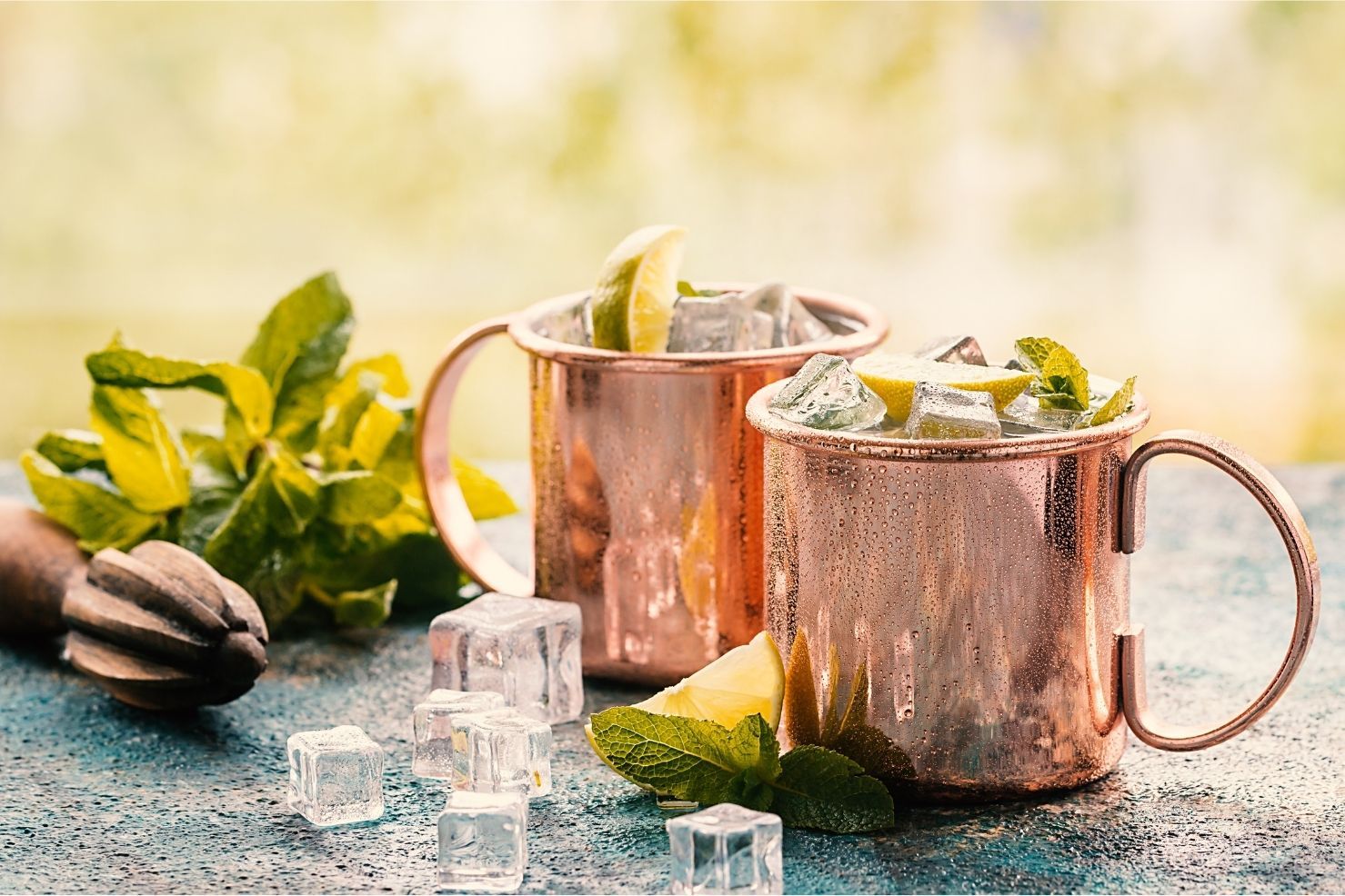 Cocktail Mango Mule sans alcool