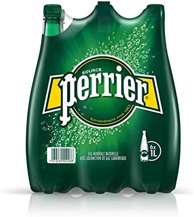 Eau gazeuse — Perrier (6 × 1 L)