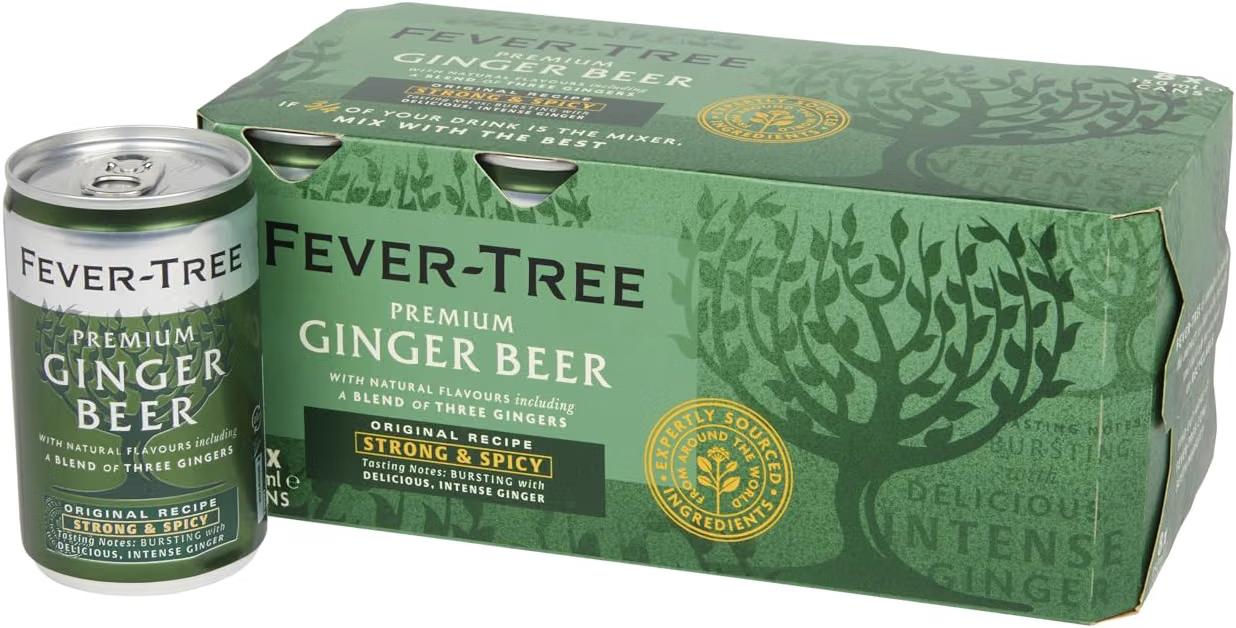 Ginger Beer — Fever-Tree (24 canettes de 15 cl)