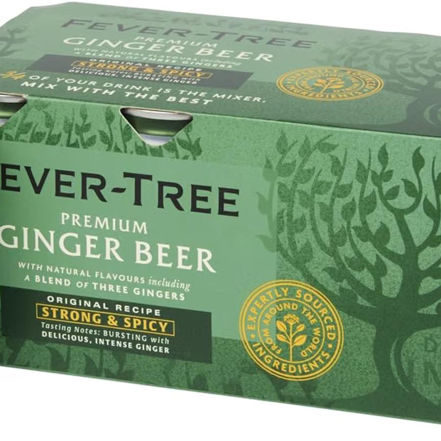 Ginger Beer — Fever-Tree (24 canettes de 15 cl) — image 1