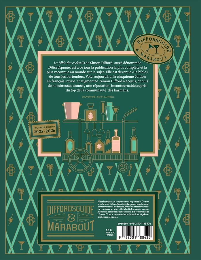 Livre — La Bible des cocktails (Simon Difford) — image 2