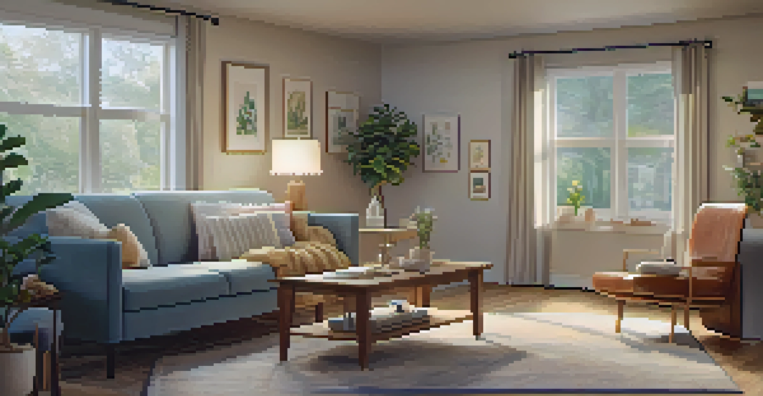A patient having a telehealth consultation in a cozy living room, interacting with a healthcare provider on a laptop.