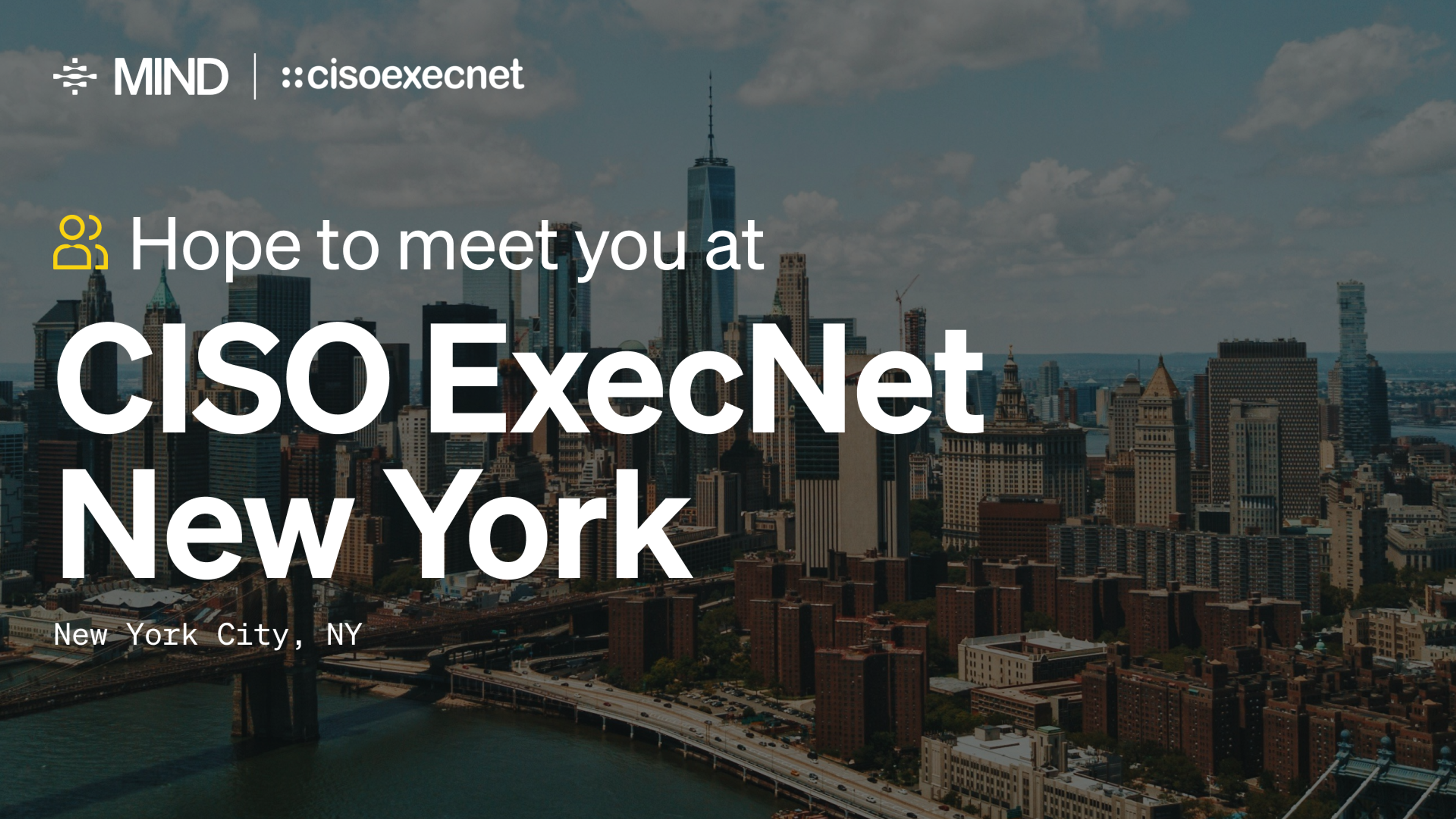 CISO ExecNet New York City