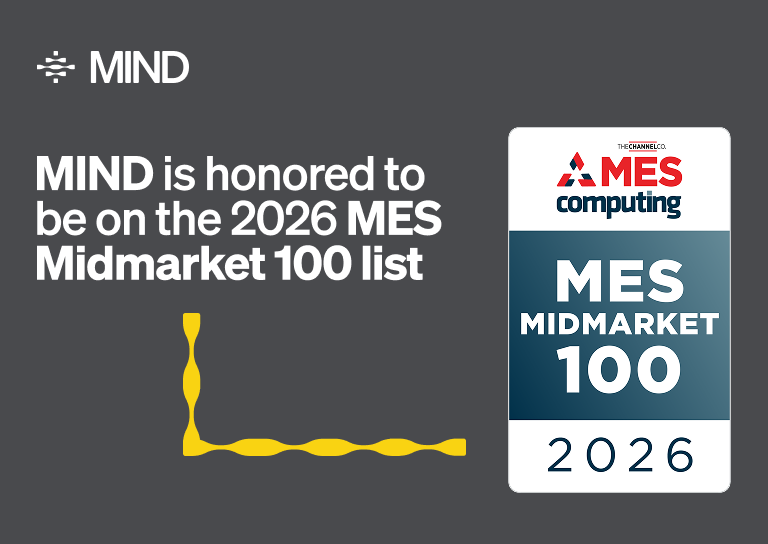 MIND honored on the 2026 MES Midmarket list