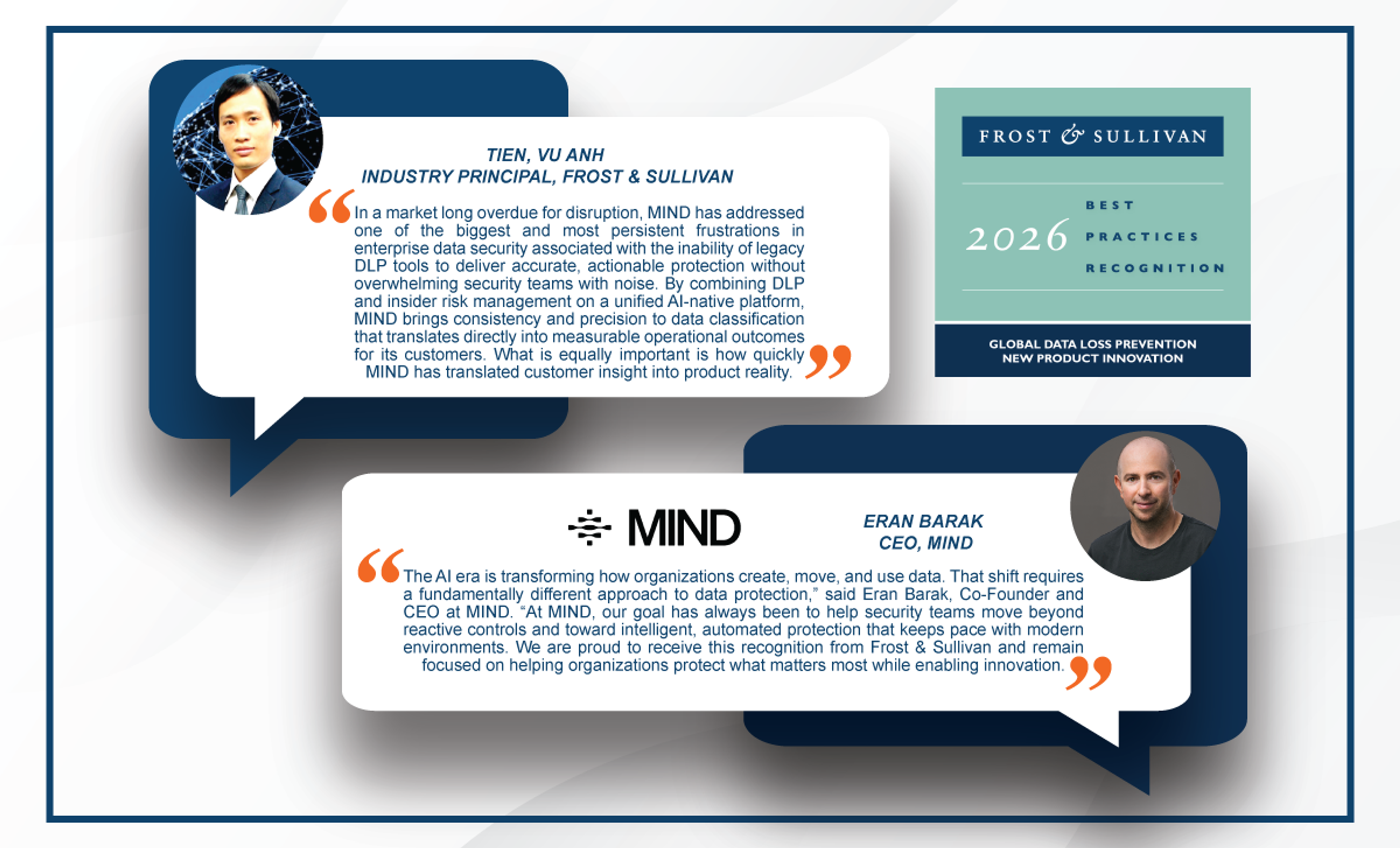 Quotes for new product innovation award