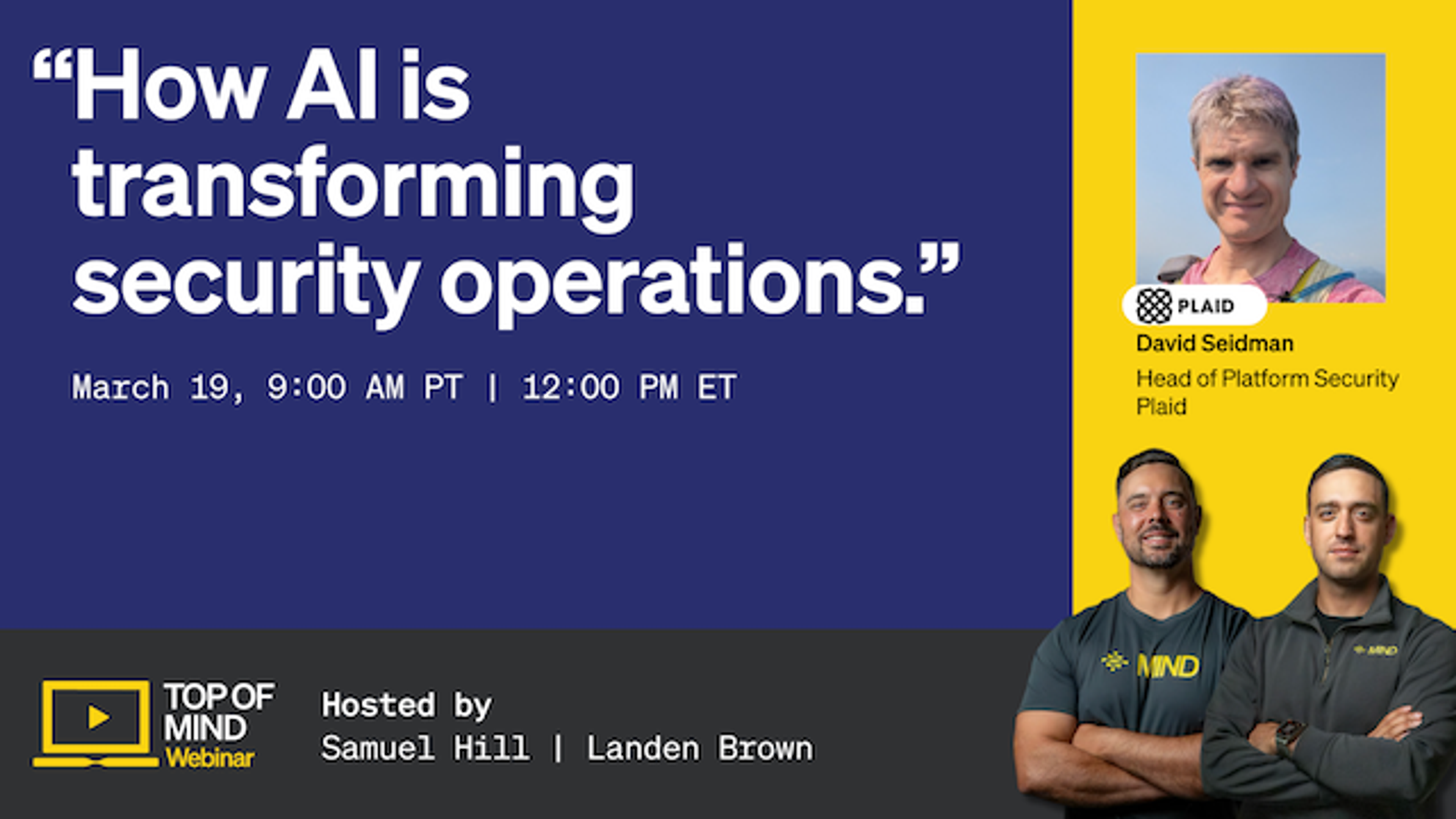 How AI is transforming security operations