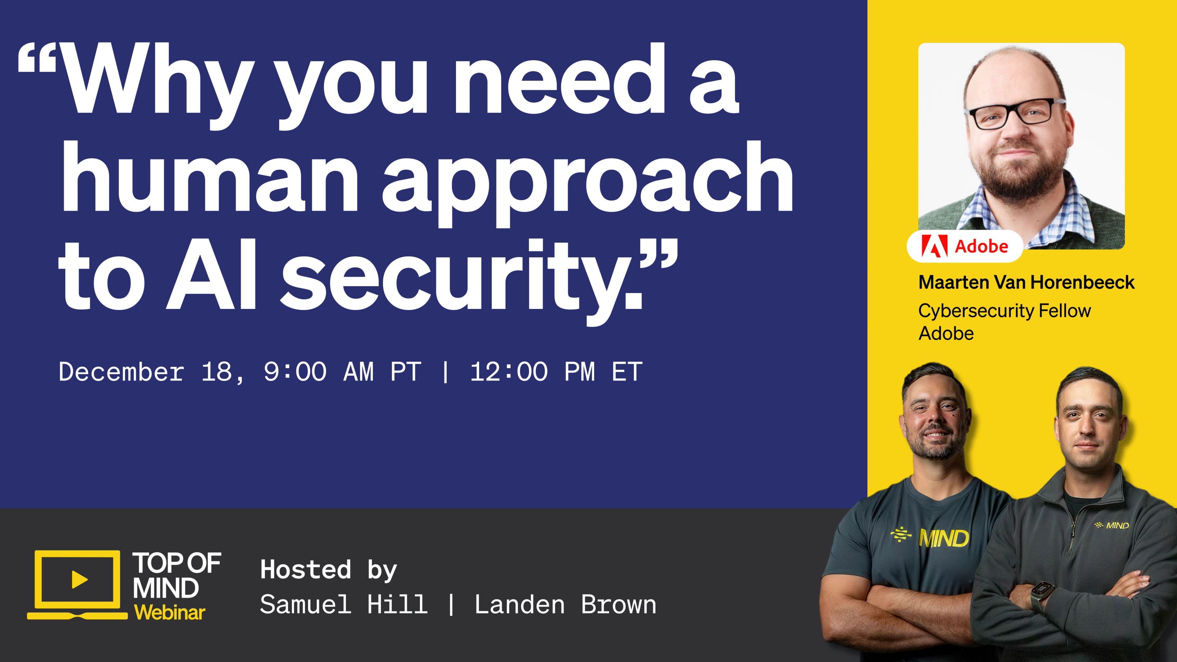 Why you need a human approach to AI security