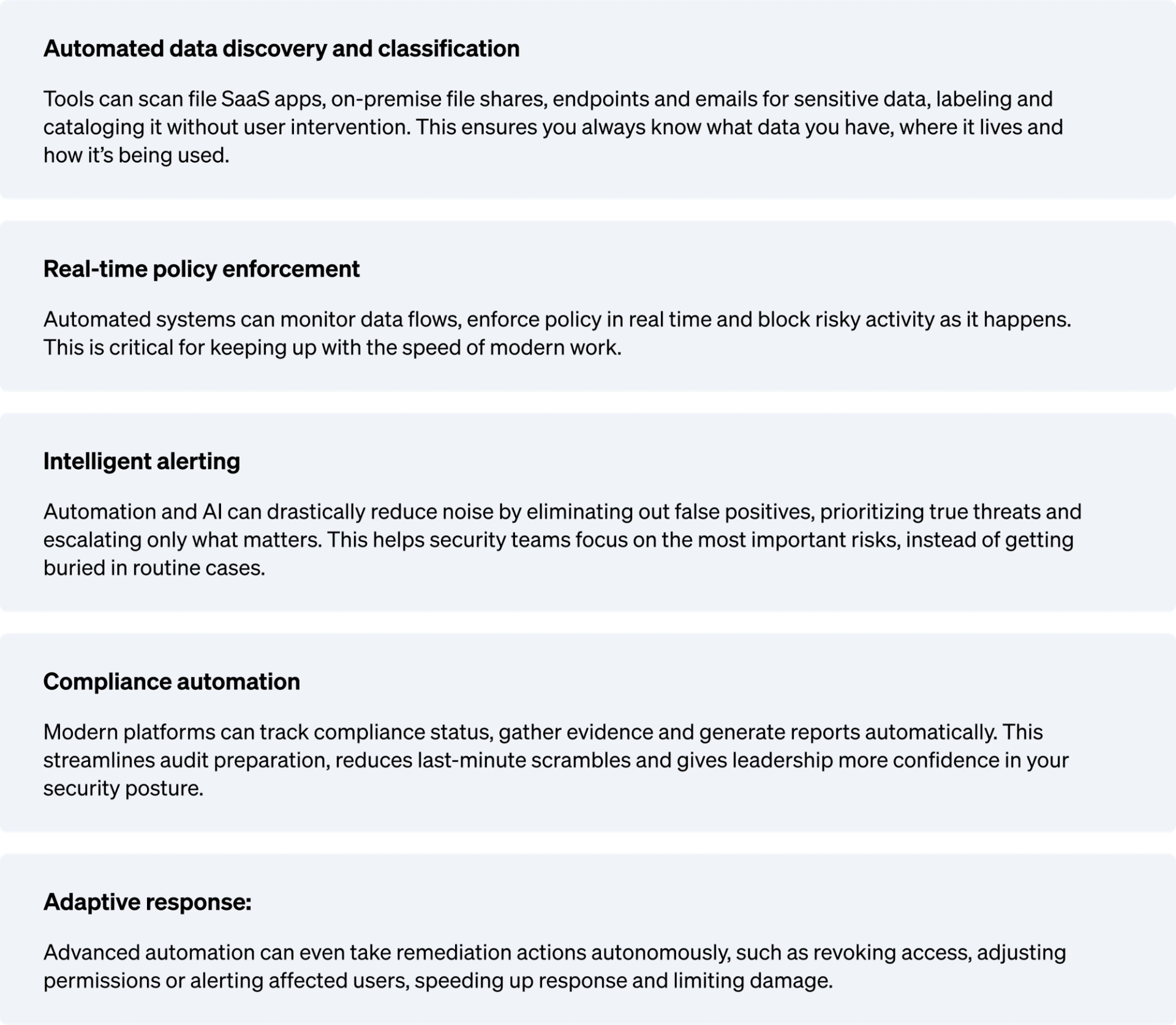 Data Loss Prevention Automated data discovery and classification from MIND Security