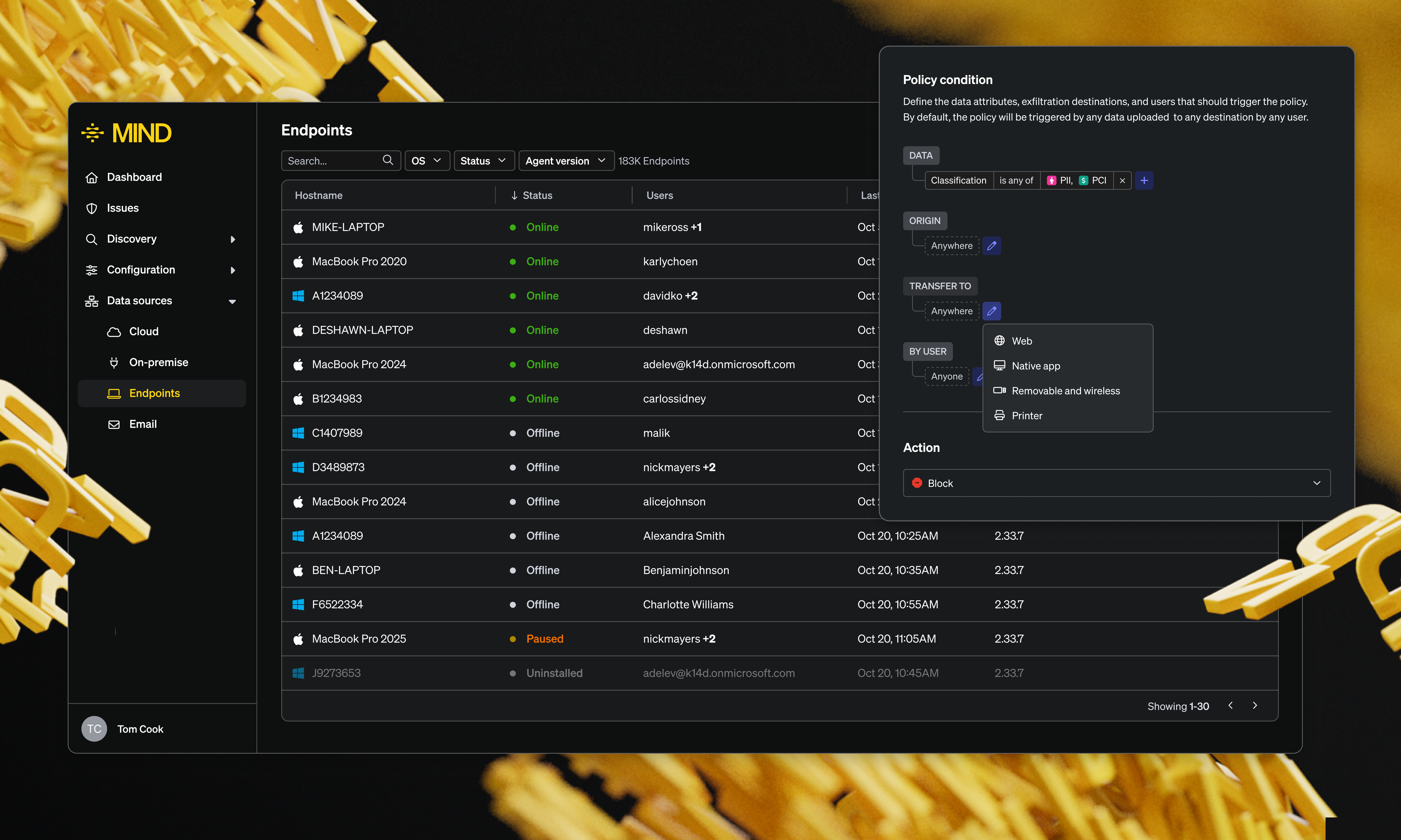 MIND Endpoint DLP Innovations