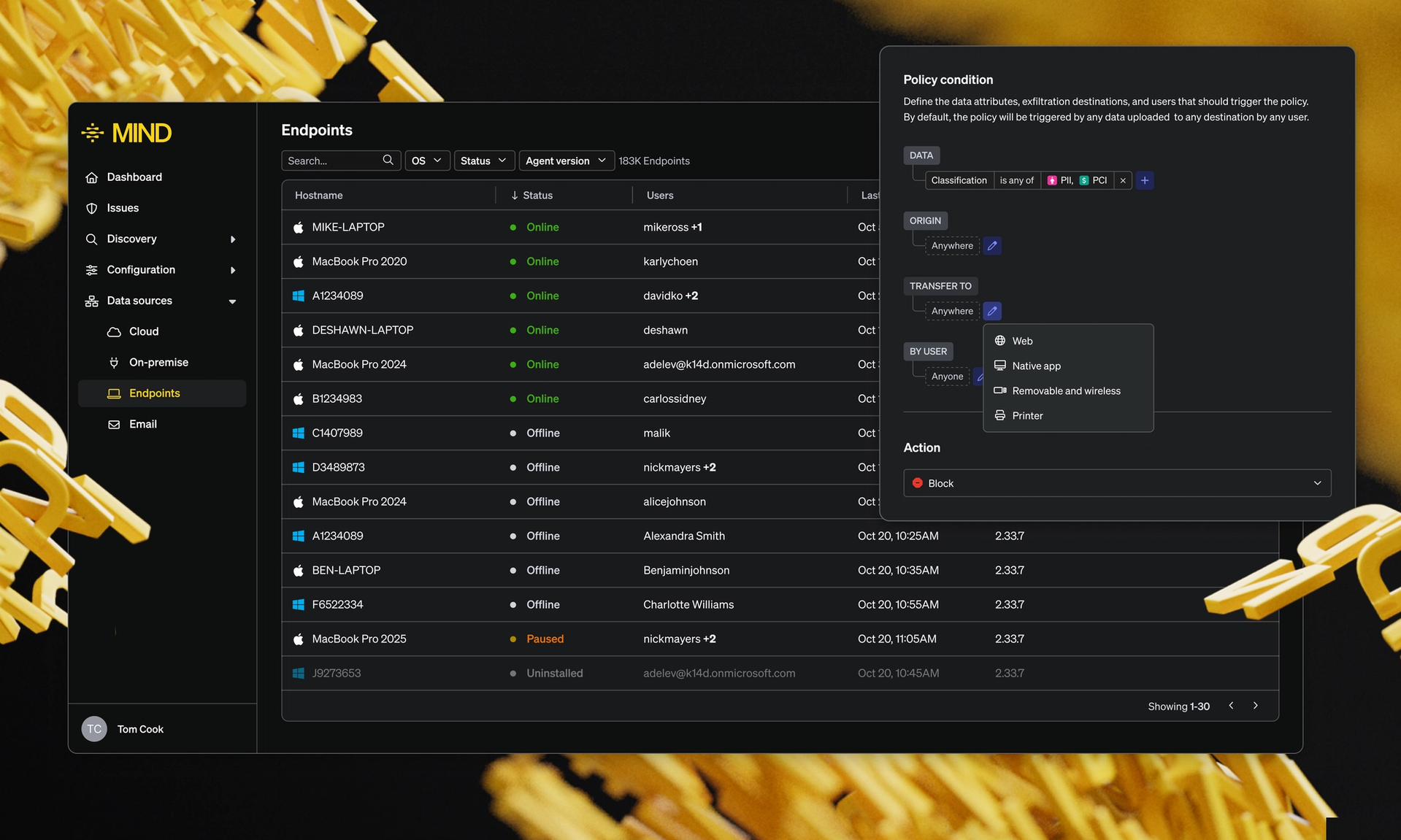 MIND Endpoint DLP Innovations