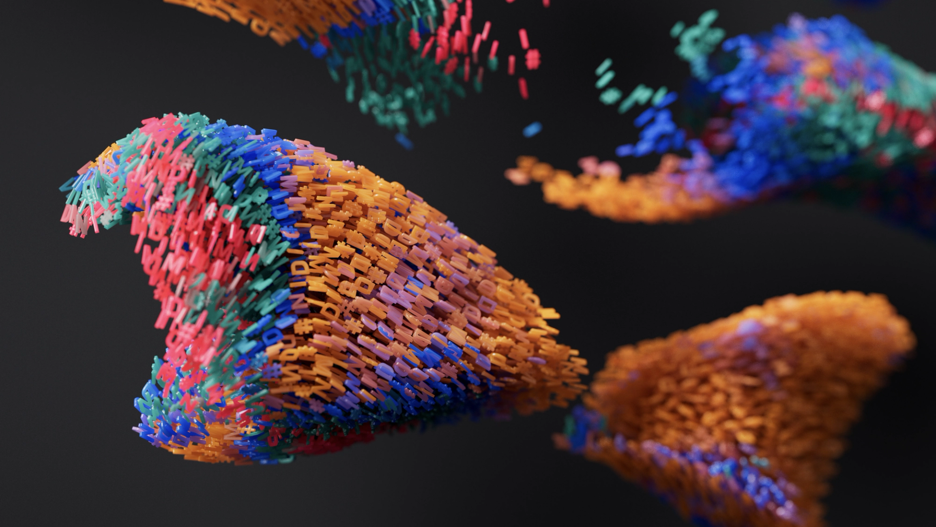 MIND DLP multi-color moving data