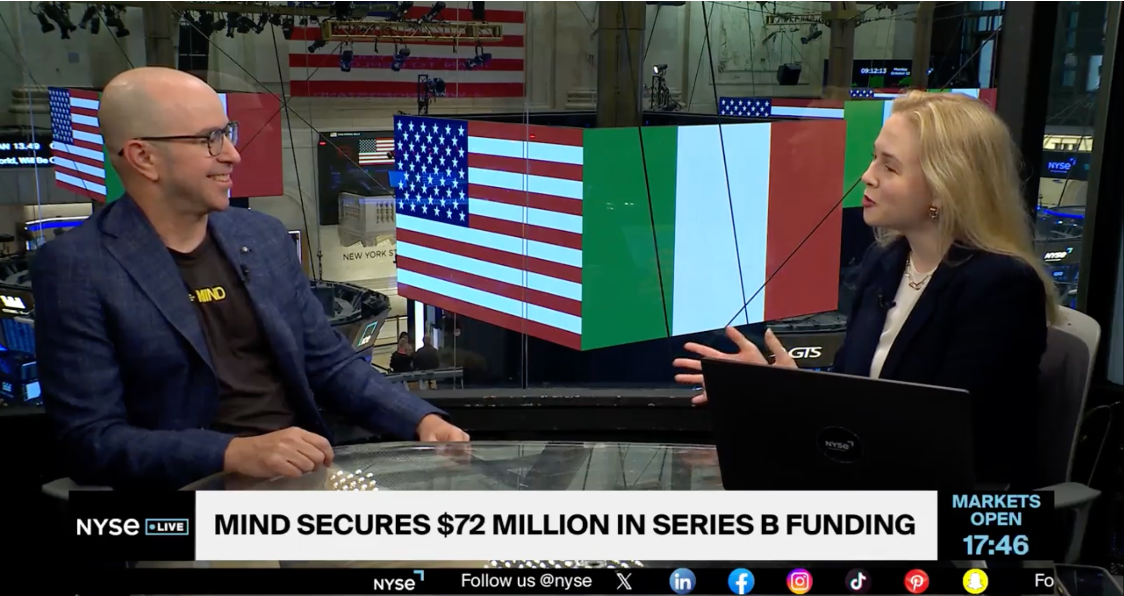 Eran Barak NYSE Live interview