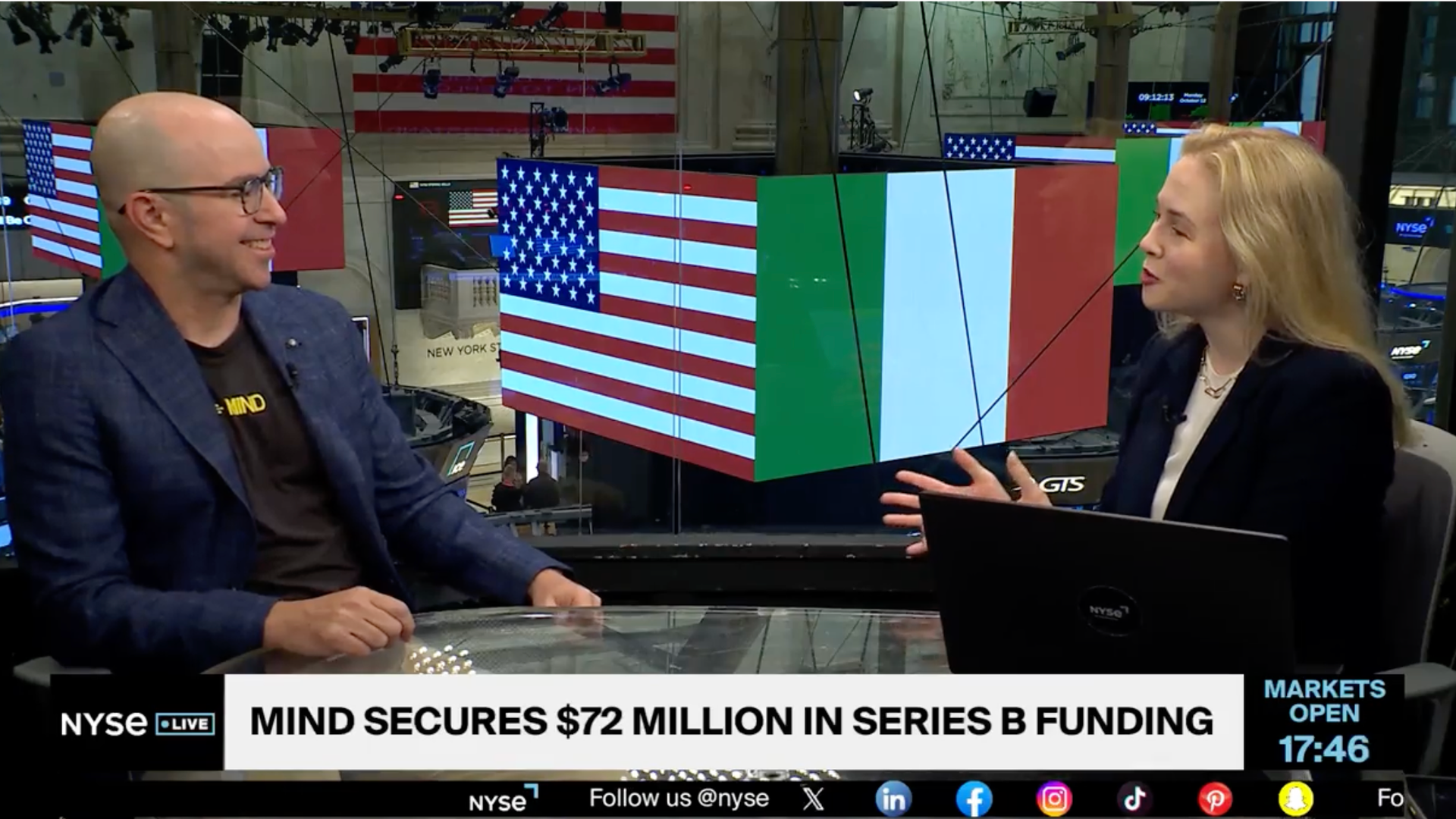 Eran Barak NYSE Live interview