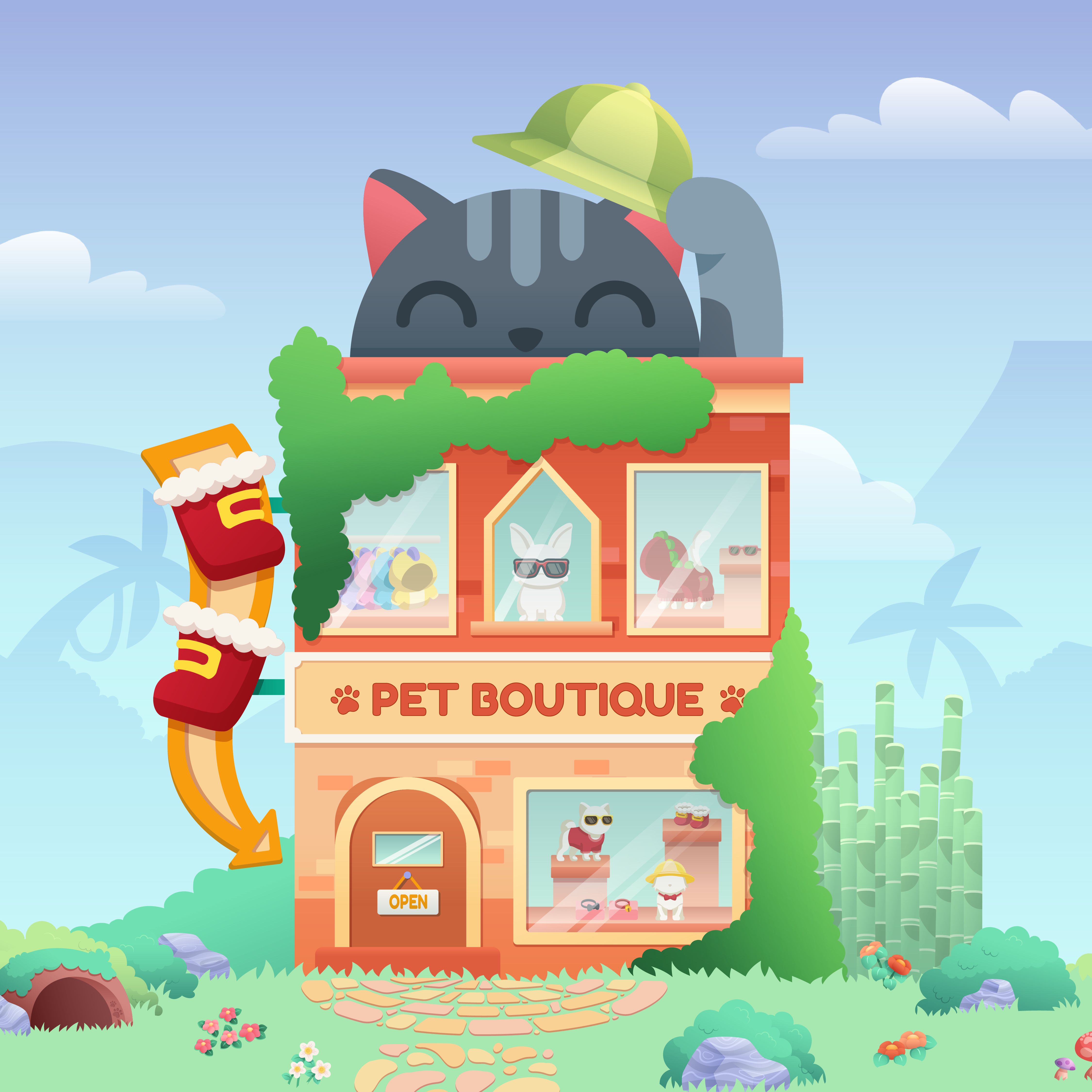 Unleashing Excitement: Introducing the Pet Boutique and Enhancing Security!
