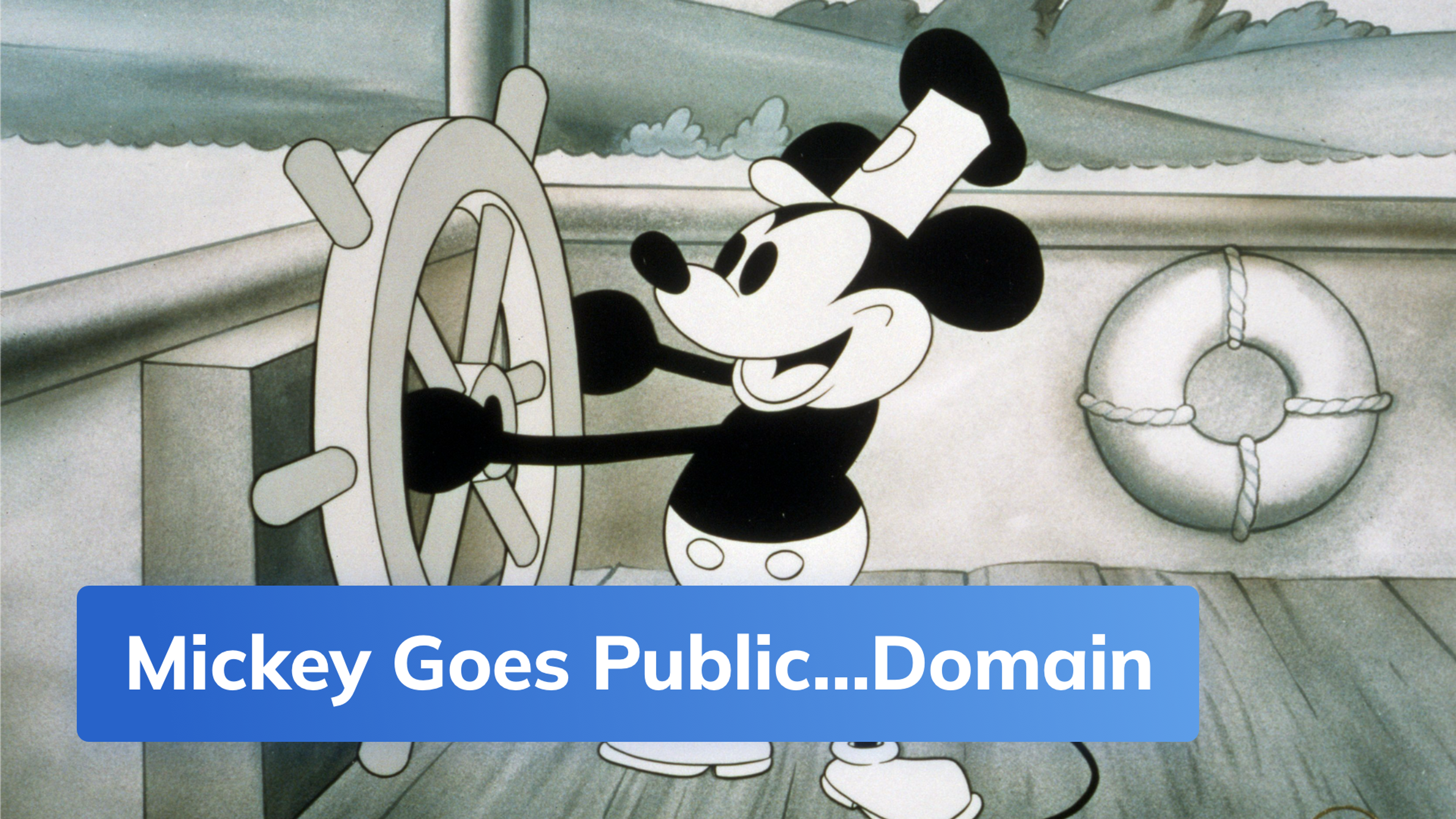 Thumbnail for Mickey Goes Public...Domain....