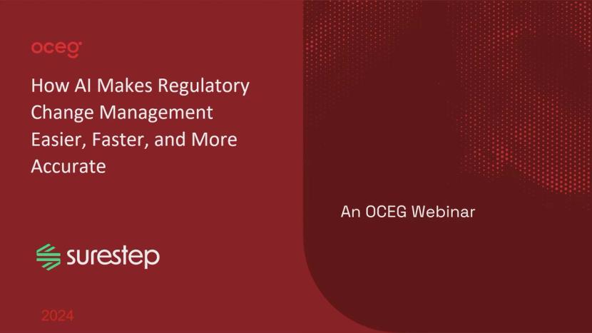 How AI Makes Regulatory Change Management Easier, Faster, and More ...