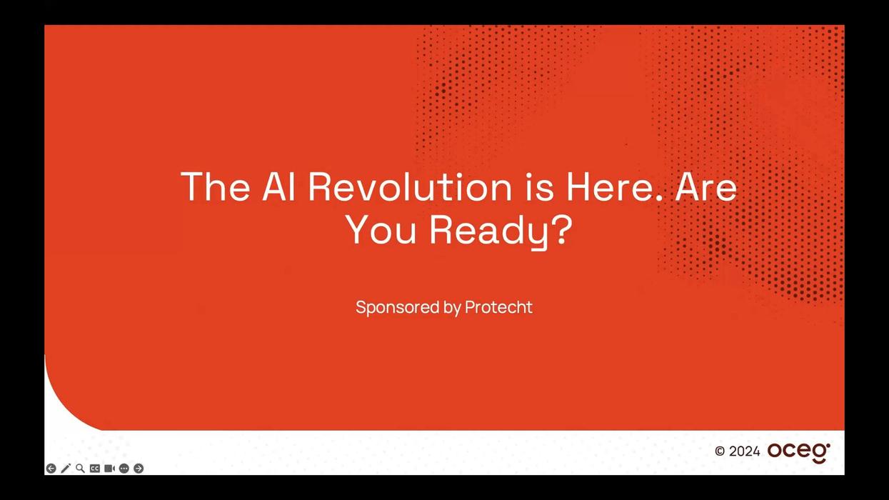 The AI Revolution is Here. Are You Ready? Recording OCEG