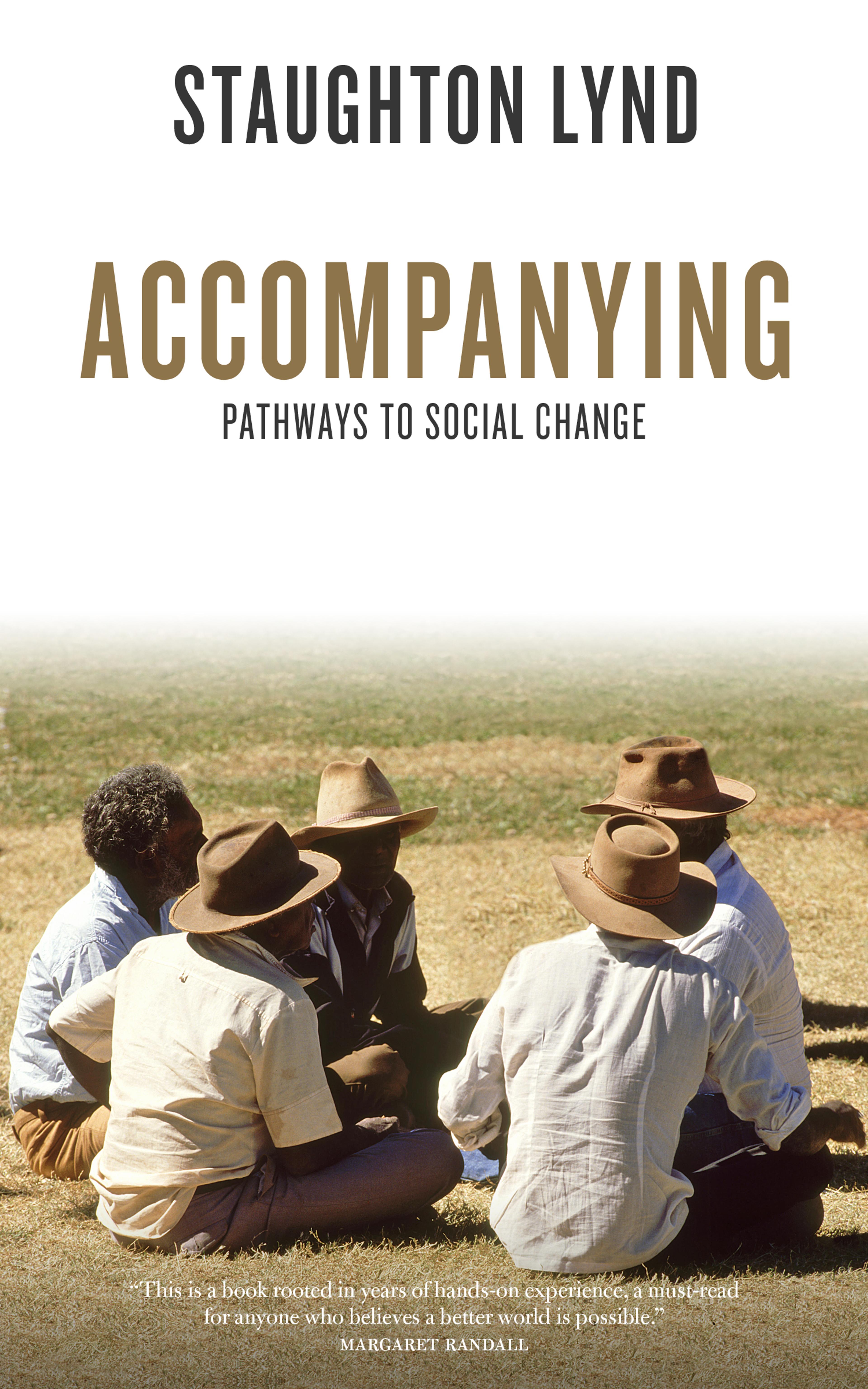 Cover of book titled Accompanying: Pathways to Social Change