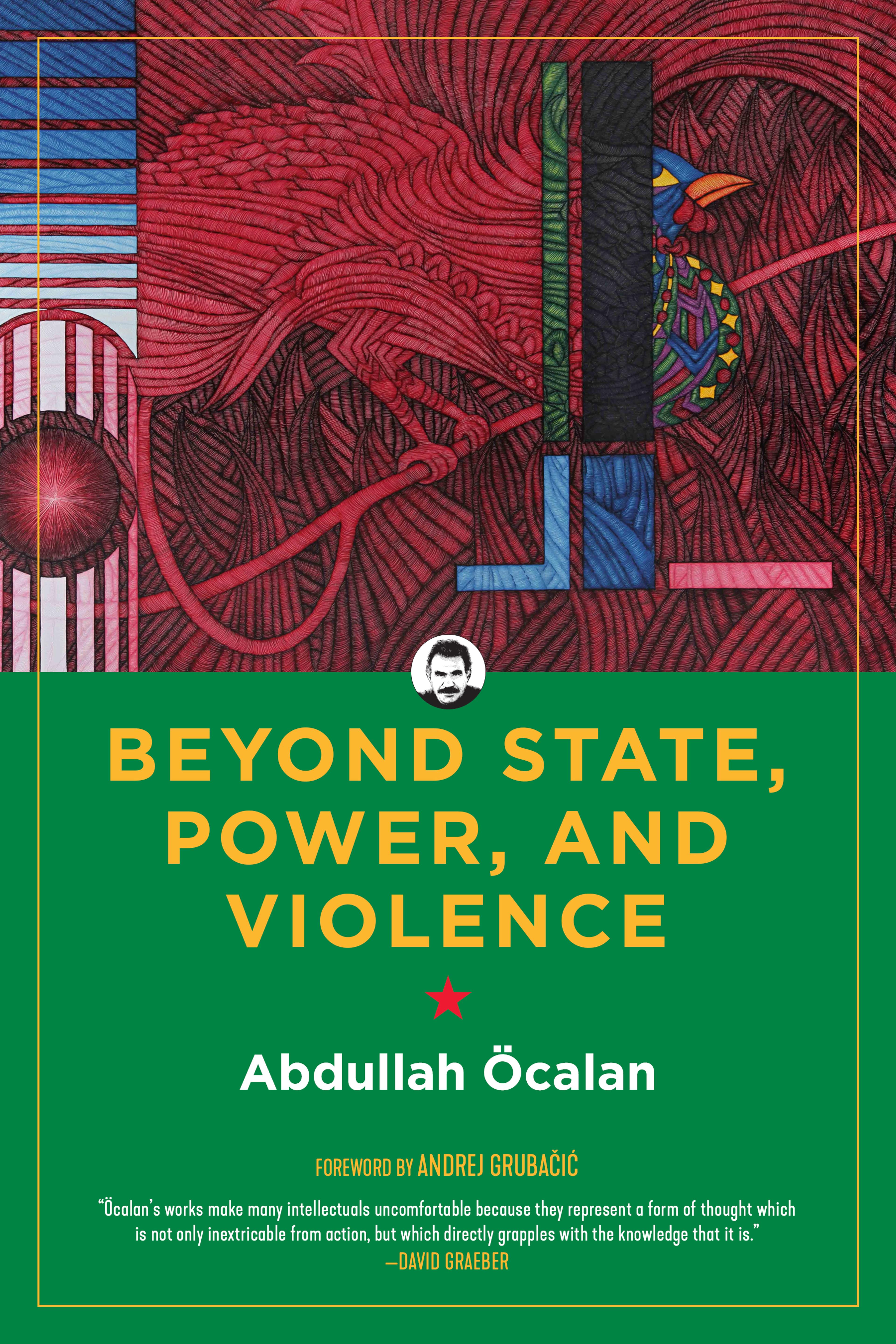 Cover of book titled Beyond State, Power, and Violence