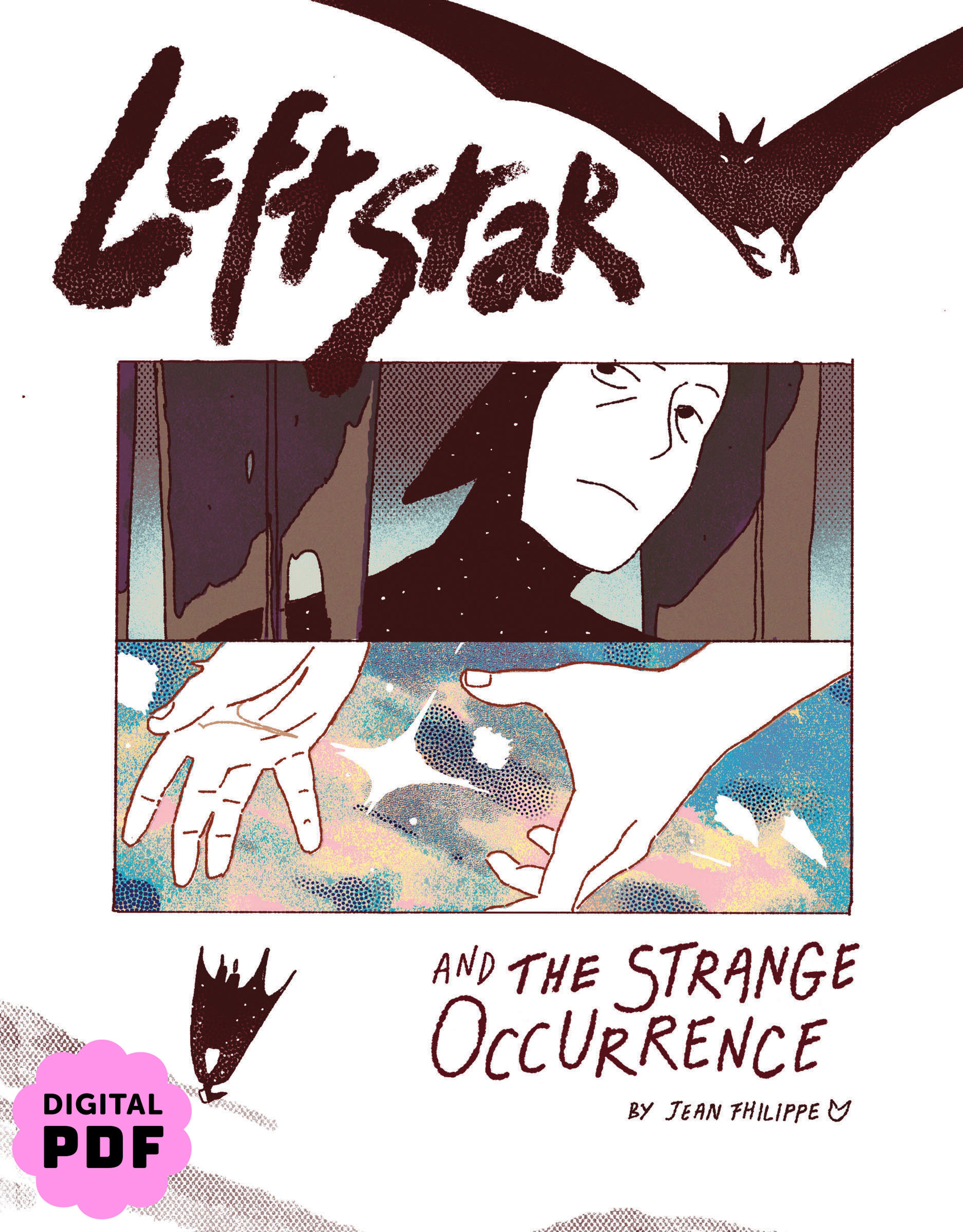 Cover of book titled Leftstar & the Strange Occurrence