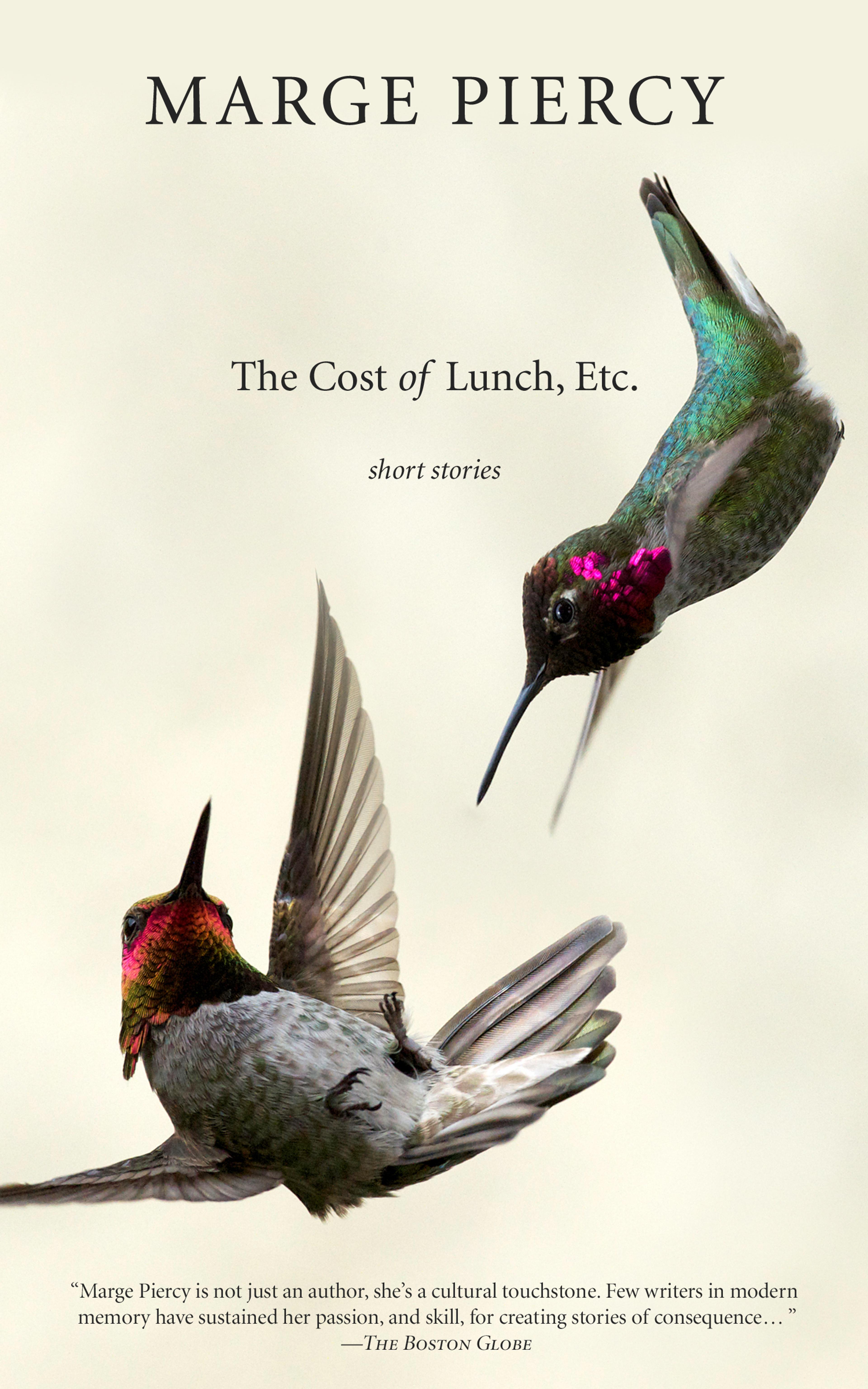 Cover of book titled Cost of Lunch, Etc.