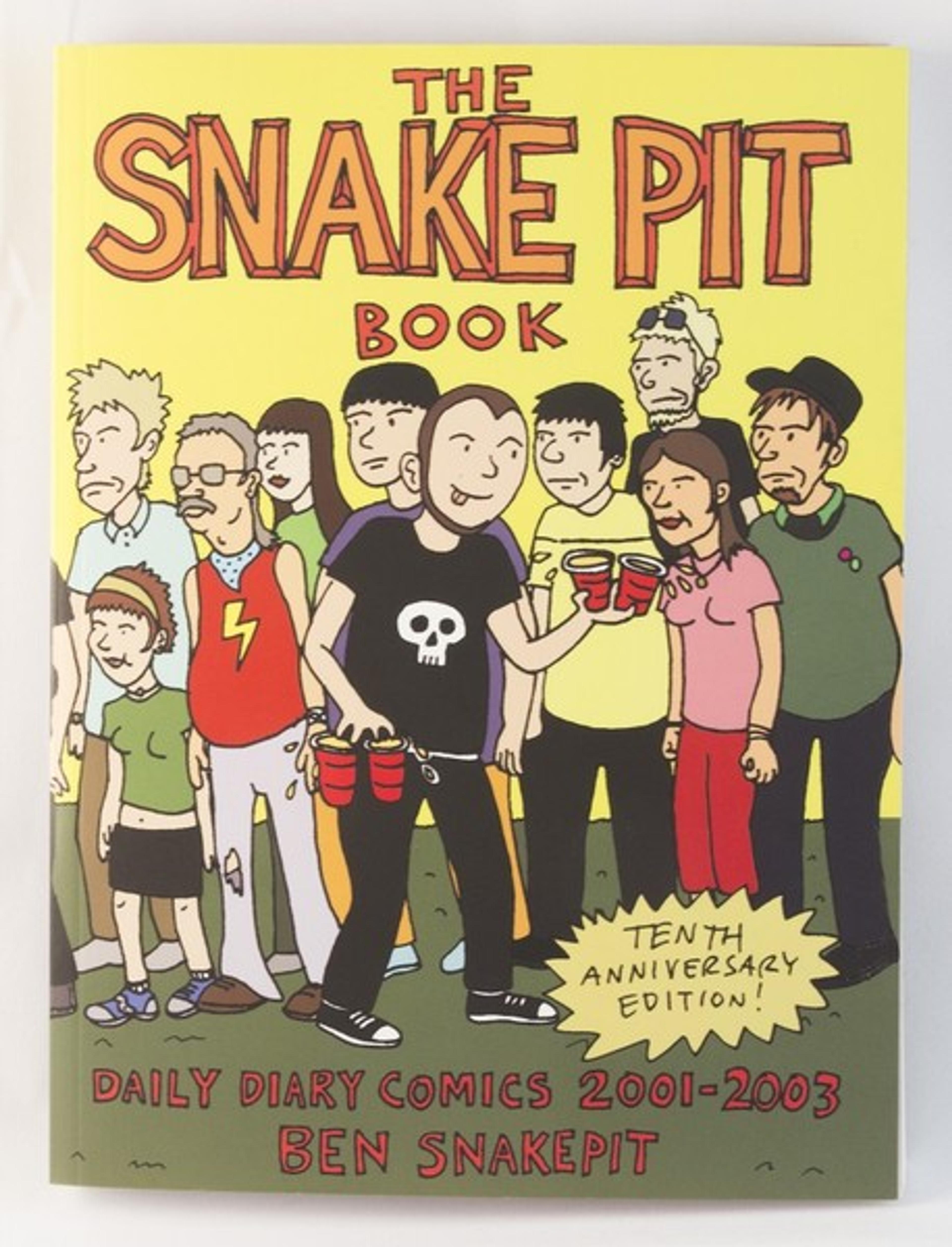 Cover of book titled The Snake Pit Book: Daily Diary Comics 2001-2003
